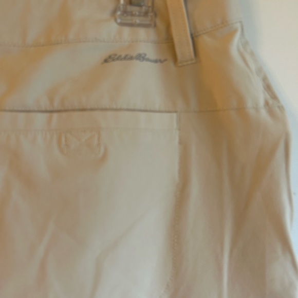 EDDIE BAUER WOMENS TAN/BEIGE (2015) OUTDOORS SHORTS SIZE 12 - Picture 5 of 6